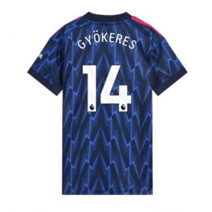 Arsenal Dam Bortatröja 2025/26 Viktor Gyökeres 14 Kortärmad Fotbollströja