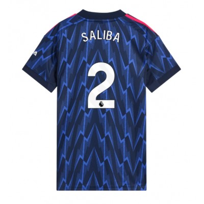Arsenal Dam Bortatröja 2025/26 William Saliba 2 Kortärmad Fotbollströja 1 Arsenal Dam Bortatröja 2025/26 William Saliba 2 Kortärmad Fotbollströja