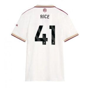 Arsenal Dam Tredjetröja 2025/26 Declan Rice 41 Kortärmad Fotbollströja