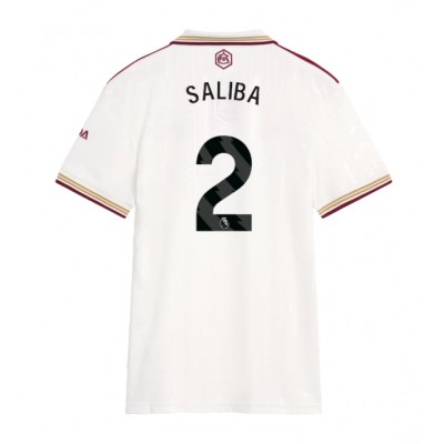 Arsenal Dam Tredjetröja 2025/26 William Saliba 2 Kortärmad Fotbollströja 1 Arsenal Dam Tredjetröja 2025/26 William Saliba 2 Kortärmad Fotbollströja