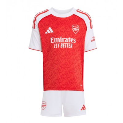 Arsenal Hemmaställ 2025/26 Barn Kortärmad Tröja + Shorts