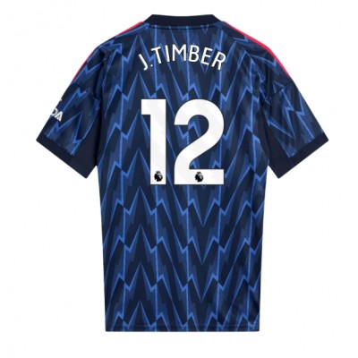 Arsenal Herr Bortatröja 2025/26 Jurrien Timber 12 Kortärmad Fotbollströja 1 Arsenal Herr Bortatröja 2025/26 Jurrien Timber 12 Kortärmad Fotbollströja