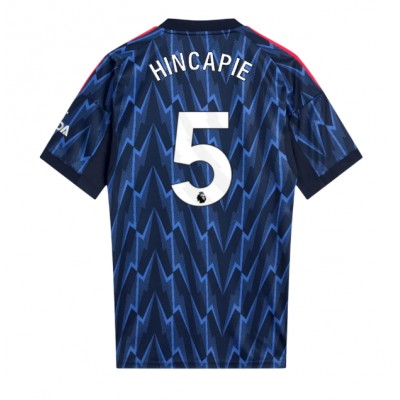 Arsenal Herr Bortatröja 2025/26 Piero Hincapié 5 Kortärmad Fotbollströja
