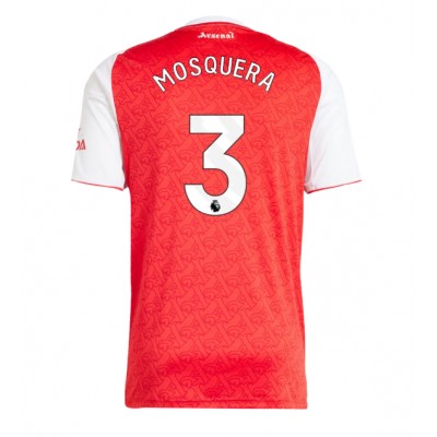 Arsenal Herr Hemmatröja 2025/26 Cristhian Mosquera 3 Kortärmad Fotbollströja Arsenal Herr Hemmatröja 2025/26 Cristhian Mosquera 3 Kortärmad Fotbollströja