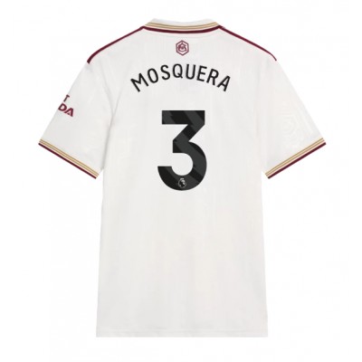 Arsenal Herr Tredjetröja 2025/26 Cristhian Mosquera 3 Kortärmad Fotbollströja