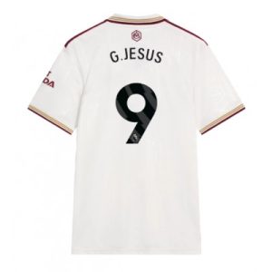 Arsenal Herr Tredjetröja 2025/26 Gabriel Jesus 9 Kortärmad Fotbollströja