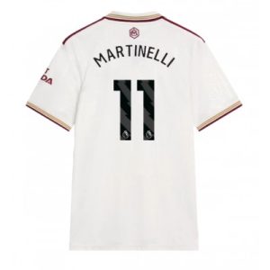 Arsenal Herr Tredjetröja 2025/26 Gabriel Martinelli 11 Kortärmad Fotbollströja