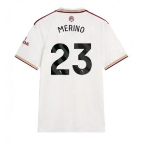 Arsenal Herr Tredjetröja 2025/26 Mikel Merino 23 Kortärmad Fotbollströja