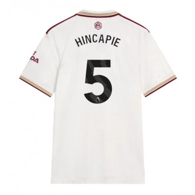 Arsenal Herr Tredjetröja 2025/26 Piero Hincapié 5 Kortärmad Fotbollströja