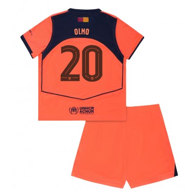 FC Barcelona Barn Tredjeställ 2025/26 Dani Olmo 20 Kortärmad Tröja + Shorts 1 FC Barcelona Barn Tredjeställ 2025/26 Dani Olmo 20 Kortärmad Tröja + Shorts