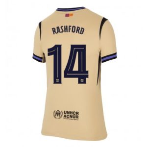 FC Barcelona Dam Bortatröja 2025/26 Marcus Rashford 14 Kortärmad Fotbollströja