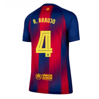 FC Barcelona Dam Hemmatröja 2025/26 Ronald Araujo #4 Kortärmad Fotbollströja 1 FC Barcelona Dam Hemmatröja 2025/26 Ronald Araujo #4 Kortärmad Fotbollströja