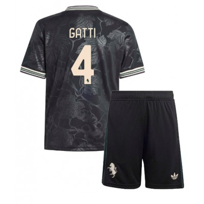 Juventus Barn Tredjeställ 2025/26 Federico Gatti 4 Kortärmad Tröja + Shorts 1 Juventus Barn Tredjeställ 2025/26 Federico Gatti 4 Kortärmad Tröja + Shorts