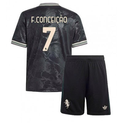 Juventus Barn Tredjeställ 2025/26 Francisco Conceição 7 Kortärmad Tröja + Shorts 1 Juventus Barn Tredjeställ 2025/26 Francisco Conceição 7 Kortärmad Tröja + Shorts