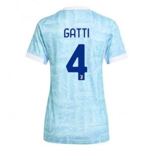 Juventus Dam Bortatröja 2025/26 Federico Gatti 4 Kortärmad Fotbollströja