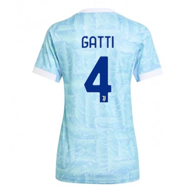 Juventus Dam Bortatröja 2025/26 Federico Gatti 4 Kortärmad Fotbollströja 1 Juventus Dam Bortatröja 2025/26 Federico Gatti 4 Kortärmad Fotbollströja