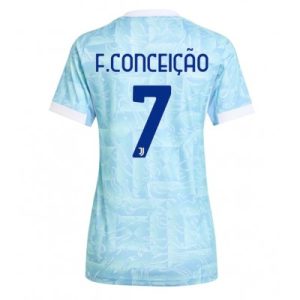 Juventus Dam Bortatröja 2025/26 Francisco Conceição 7 Kortärmad Fotbollströja