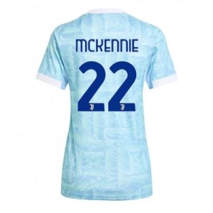 Juventus Dam Bortatröja 2025/26 Weston McKennie 22 Kortärmad Fotbollströja