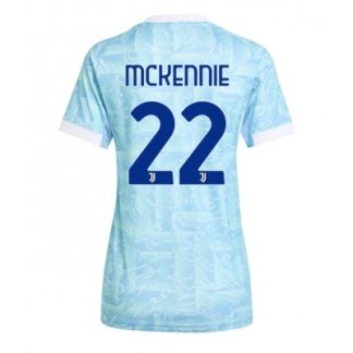 Juventus Dam Bortatröja 2025/26 Weston McKennie 22 Kortärmad Fotbollströja