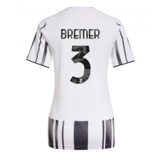 Juventus Dam Hemmatröja 2025/26 Gleison Bremer 3 Kortärmad Fotbollströja
