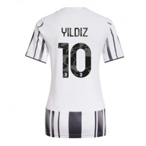 Juventus Dam Hemmatröja 2025/26 Kenan Yildiz 10 Kortärmad Fotbollströja