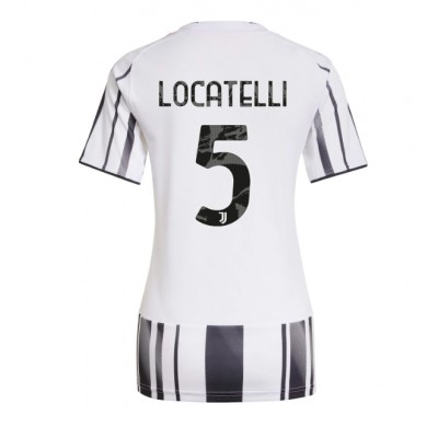 Juventus Dam Hemmatröja 2025/26 Manuel Locatelli 5 Kortärmad Fotbollströja 1 Juventus Dam Hemmatröja 2025/26 Manuel Locatelli 5 Kortärmad Fotbollströja