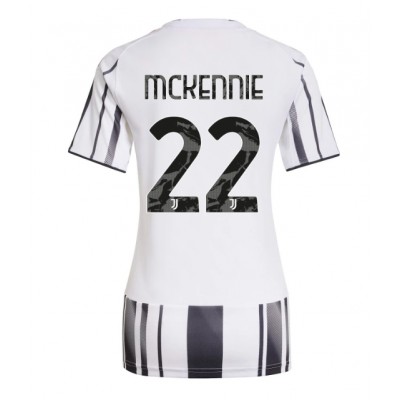 Juventus Dam Hemmatröja 2025/26 Weston McKennie 22 Kortärmad Fotbollströja 1 Juventus Dam Hemmatröja 2025/26 Weston McKennie 22 Kortärmad Fotbollströja