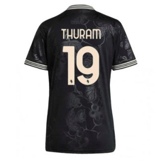 Juventus Dam Tredjetröja 2025/26 Khéphren Thuram 19 Kortärmad Fotbollströja