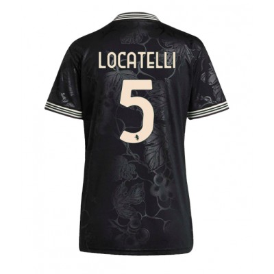 Juventus Dam Tredjetröja 2025/26 Manuel Locatelli 5 Kortärmad Fotbollströja 1 Juventus Dam Tredjetröja 2025/26 Manuel Locatelli 5 Kortärmad Fotbollströja