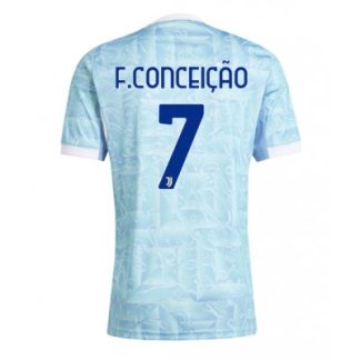 Juventus Herr Bortatröja 2025/26 Francisco Conceição 7 Kortärmad Fotbollströja