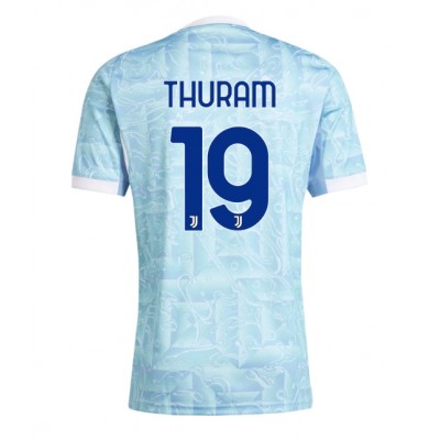 Juventus Herr Bortatröja 2025/26 Khéphren Thuram 19 Kortärmad Fotbollströja