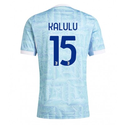 Juventus Herr Bortatröja 2025/26 Pierre Kalulu 15 Kortärmad Fotbollströja Juventus Herr Bortatröja 2025/26 Pierre Kalulu 15 Kortärmad Fotbollströja