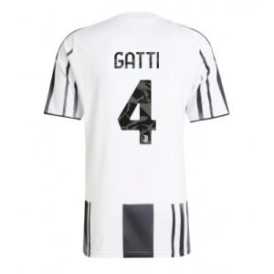 Juventus Herr Hemmatröja 2025/26 Federico Gatti 4 Kortärmad Fotbollströja