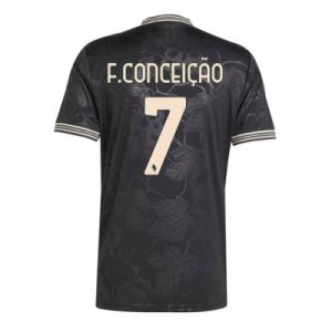 Juventus Herr Tredjetröja 2025/26 Francisco Conceição 7 Kortärmad Fotbollströja