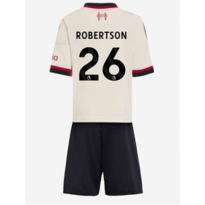 Liverpool Barn Bortaställ 2025/26 Andrew Robertson 26 Kortärmad Tröja + Shorts
