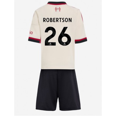 Liverpool Barn Bortaställ 2025/26 Andrew Robertson 26 Kortärmad Tröja + Shorts 1 Liverpool Barn Bortaställ 2025/26 Andrew Robertson 26 Kortärmad Tröja + Shorts