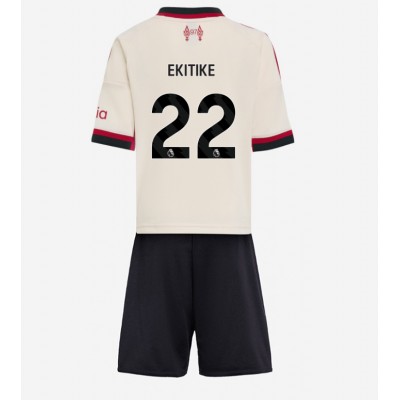 Liverpool Barn Bortaställ 2025/26 Hugo Ekitike 22 Kortärmad Tröja + Shorts 1 Liverpool Barn Bortaställ 2025/26 Hugo Ekitike 22 Kortärmad Tröja + Shorts