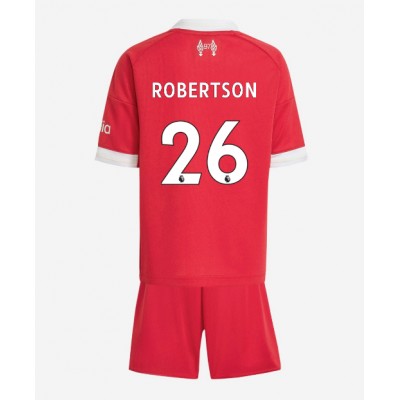 Liverpool Barn Hemmaställ 2025/26 Andrew Robertson 26 Kortärmad Tröja + Shorts 1 Liverpool Barn Hemmaställ 2025/26 Andrew Robertson 26 Kortärmad Tröja + Shorts