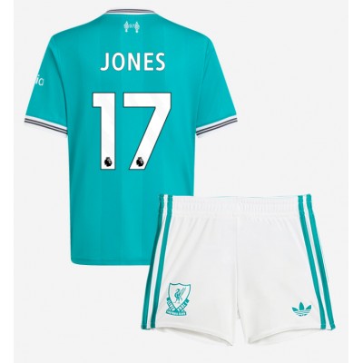 Liverpool Barn Tredjeställ 2025/26 Curtis Jones 17 Kortärmad Tröja + Shorts 1 Liverpool Barn Tredjeställ 2025/26 Curtis Jones 17 Kortärmad Tröja + Shorts