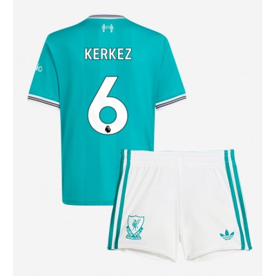 Liverpool Barn Tredjeställ 2025/26 Milos Kerkez 6 Kortärmad Tröja + Shorts 1 Liverpool Barn Tredjeställ 2025/26 Milos Kerkez 6 Kortärmad Tröja + Shorts