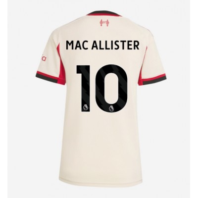 Liverpool Dam Bortatröja 2025/26 Alexis Mac Allister 10 Kortärmad Fotbollströja 1 Liverpool Dam Bortatröja 2025/26 Alexis Mac Allister 10 Kortärmad Fotbollströja