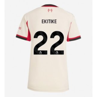Liverpool Dam Bortatröja 2025/26 Hugo Ekitike 22 Kortärmad Fotbollströja