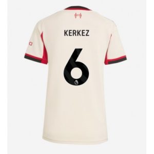 Liverpool Dam Bortatröja 2025/26 Milos Kerkez 6 Kortärmad Fotbollströja