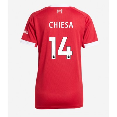 Liverpool Dam Hemmatröja 2025/26 Federico Chiesa 14 Kortärmad Fotbollströja 1 Liverpool Dam Hemmatröja 2025/26 Federico Chiesa 14 Kortärmad Fotbollströja