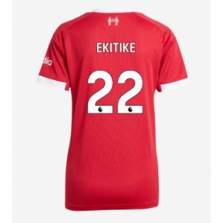 Liverpool Dam Hemmatröja 2025/26 Hugo Ekitike 22 Kortärmad Fotbollströja