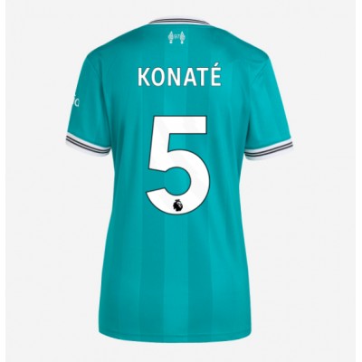 Liverpool Dam Tredjetröja 2025/26 Ibrahima Konaté 5 Kortärmad Fotbollströja 1 Liverpool Dam Tredjetröja 2025/26 Ibrahima Konaté 5 Kortärmad Fotbollströja