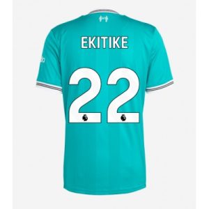Liverpool Herr Tredjetröja 2025/26 Hugo Ekitike 22 Kortärmad Fotbollströja