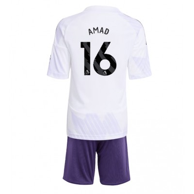 Manchester United Barn Bortaställ 2025/26 Amad Diallo 16 Kortärmad Tröja + Shorts 1 Manchester United Barn Bortaställ 2025/26 Amad Diallo 16 Kortärmad Tröja + Shorts