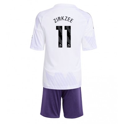 Manchester United Barn Bortaställ 2025/26 Joshua Zirkzee 11 Kortärmad Tröja + Shorts 1 Manchester United Barn Bortaställ 2025/26 Joshua Zirkzee 11 Kortärmad Tröja + Shorts
