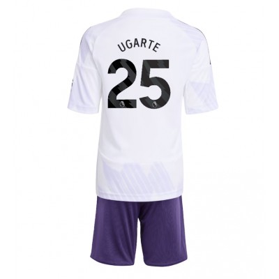 Manchester United Barn Bortaställ 2025/26 Manuel Ugarte 25 Kortärmad Tröja + Shorts 1 Manchester United Barn Bortaställ 2025/26 Manuel Ugarte 25 Kortärmad Tröja + Shorts